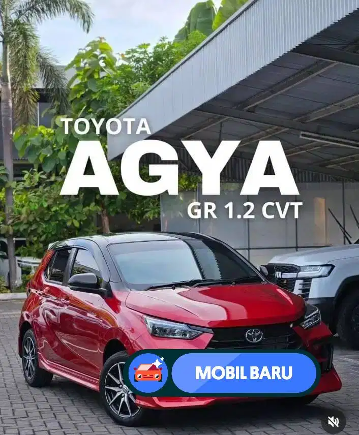 [Mobil Baru] TOYOTA ALL NEW AGYA 1.2 GRS SPORT CVT 2024