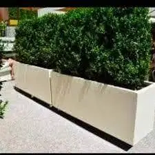 Pot Kotak Doff Panjang 100x40x40cm