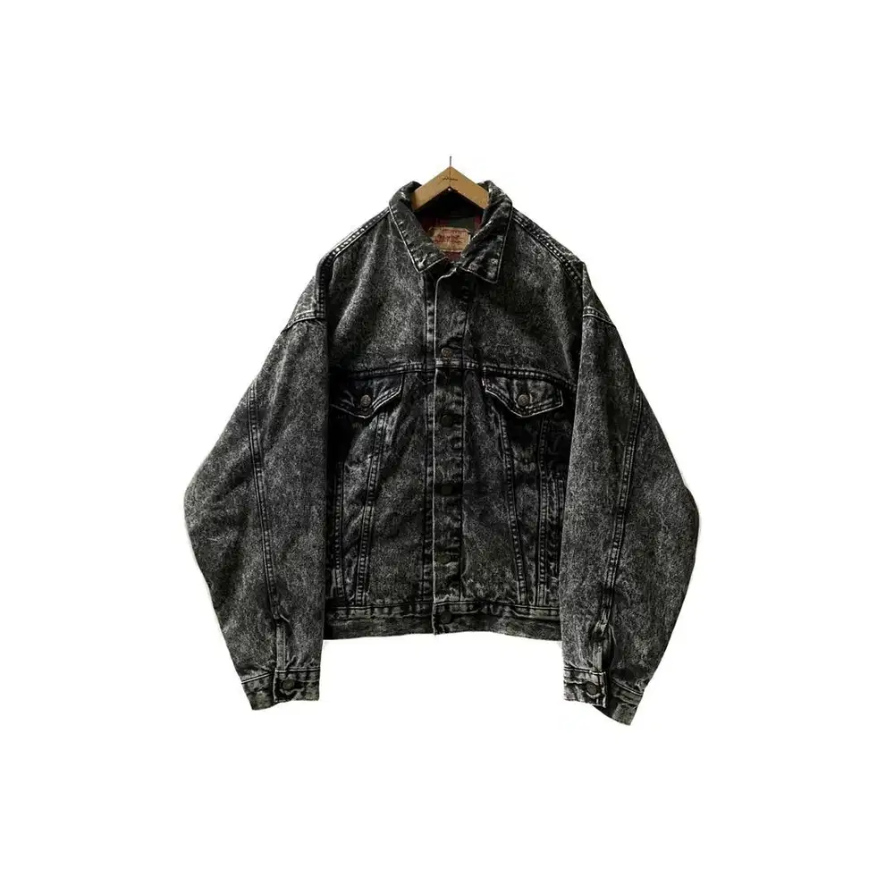 Levis Type III Trucker Jacket 1980s Made In USA BLANKET LINED