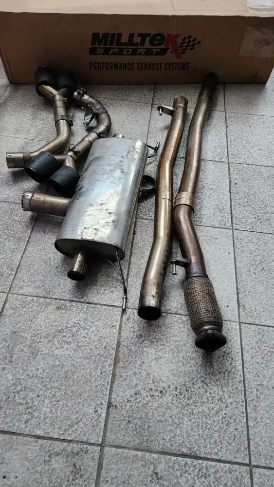 Knalpot amg a35 sedan 2022 miltek