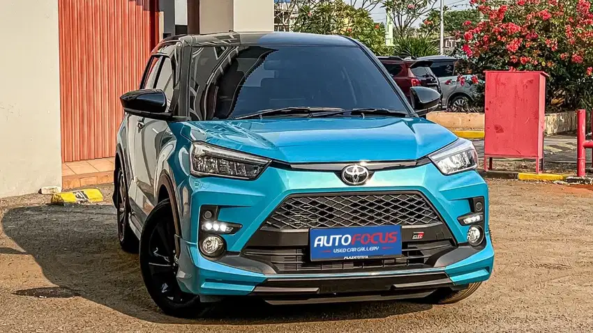 Toyota Raize 1.0Turbo GR Sport CVT Two Tone Colour Hitam Biru Non TSS