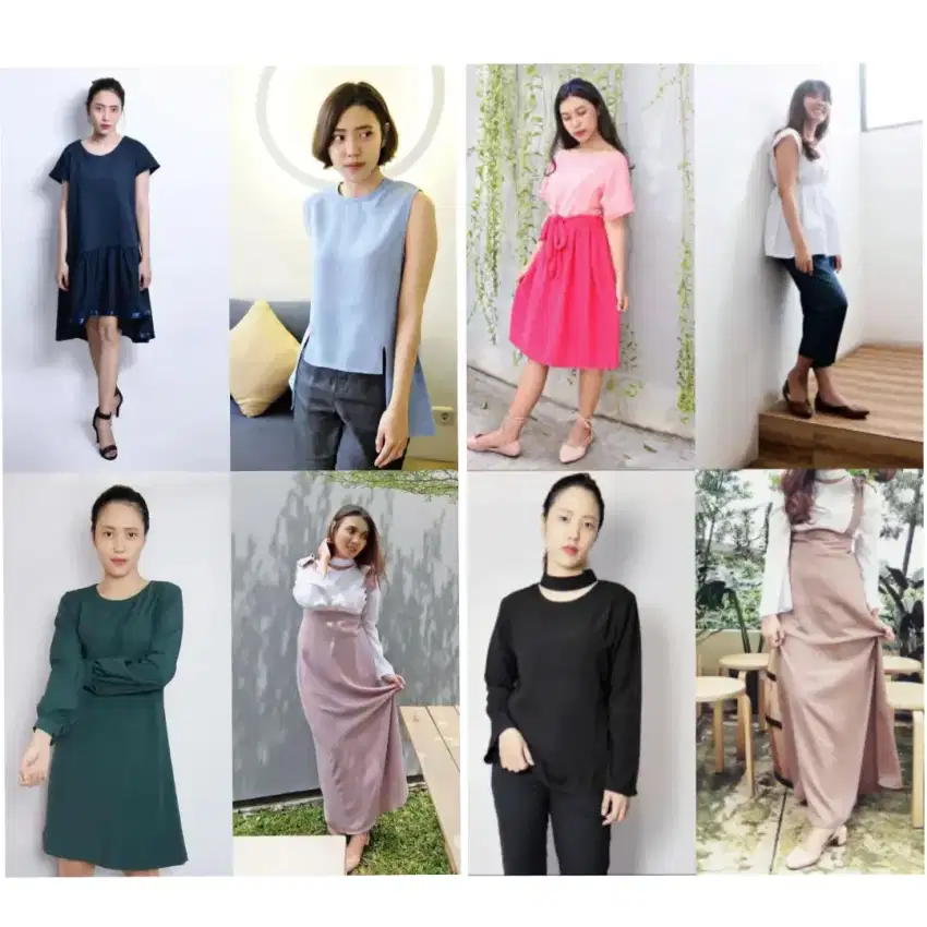 Jual Borongan 100pcs Baju Desain Sendiri, Penjahit Kualitas Dept Store