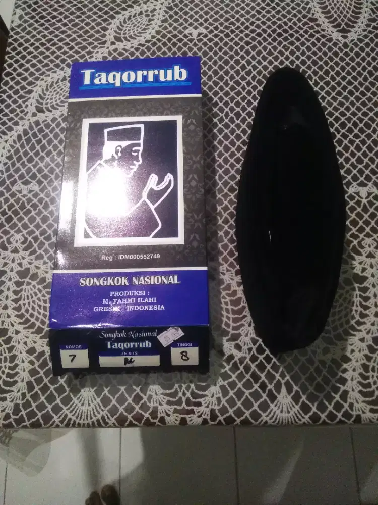Peci taqorrub songkok nasional produksi m fahmi illahi Gresik indonesi