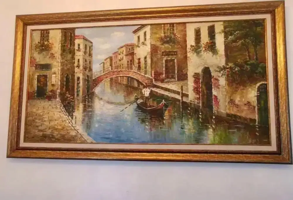 lukisan kanvas eropa