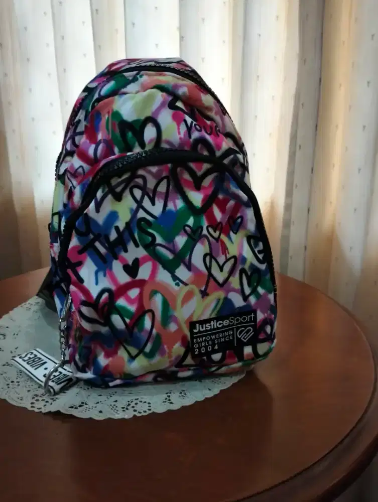 Tas Sling Anak Fashion Merk Justice