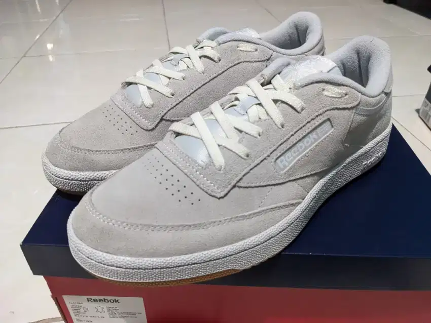 Sepatu Sneakers Reebok C 85 Size 45 (pure gray)