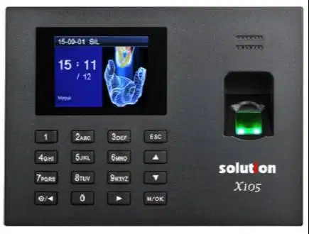 Solution X105 - Mesin Absensi Finger