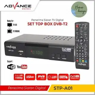 STB Advance Set Top Box STB DVB Full HD Receiver TV DIGITAL STP-A01s
