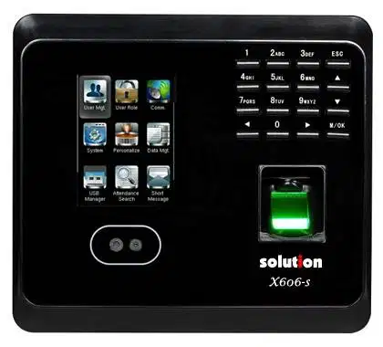 Solution X606-S Mesin Absensi fingerprint Wajah Garansi Resmi 1 Tahun