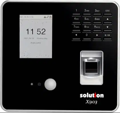 Solution X903 Mesin Absensi Fingerprint dan Wajah Garansi 1 Tahun