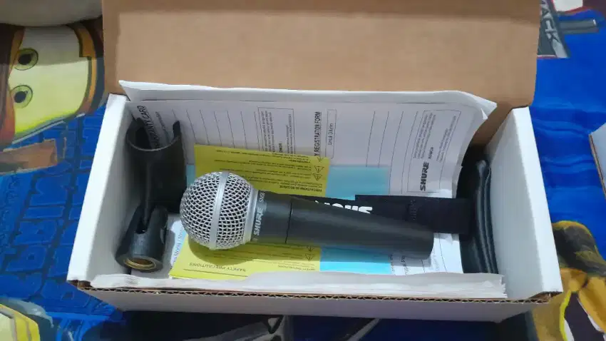 2 buah mic shure sm58 original