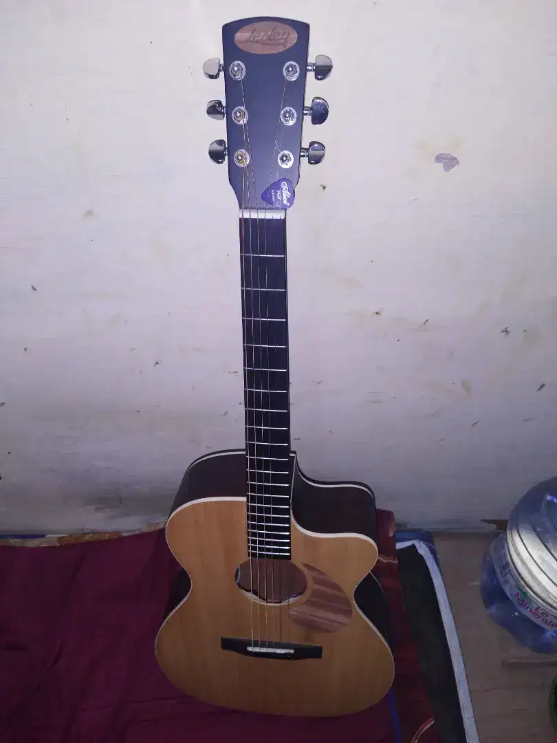 Lesley guitar RM 20-CW + pream fishman original Akustik Elektrik