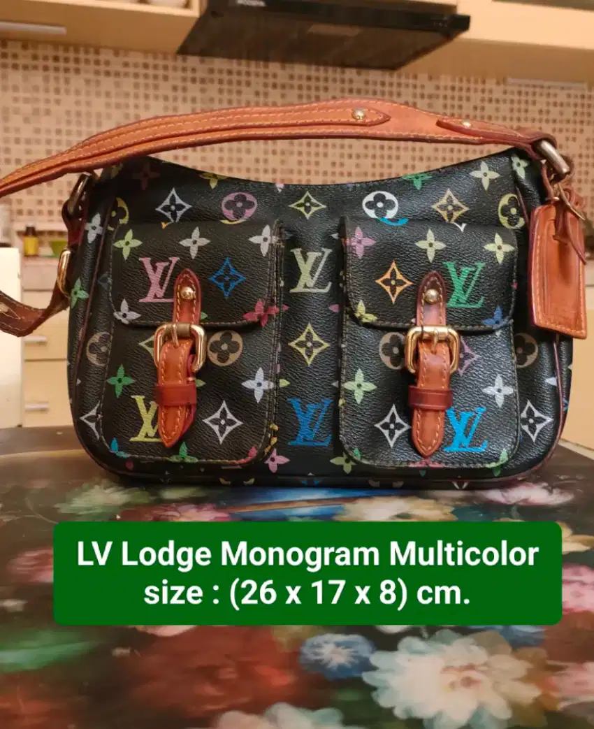 Preloved LV Monogram Lodge munticolor