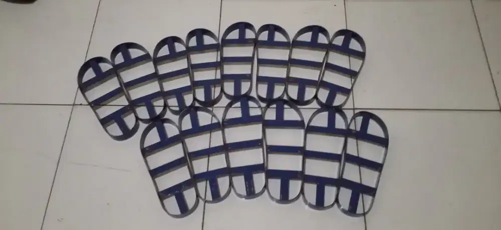 Alat pembuatan sendal jepit spon eva