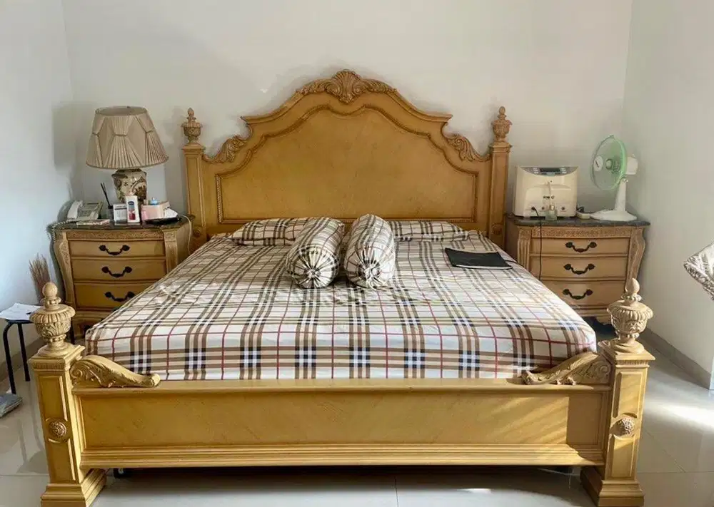 set tempat tidur davinci