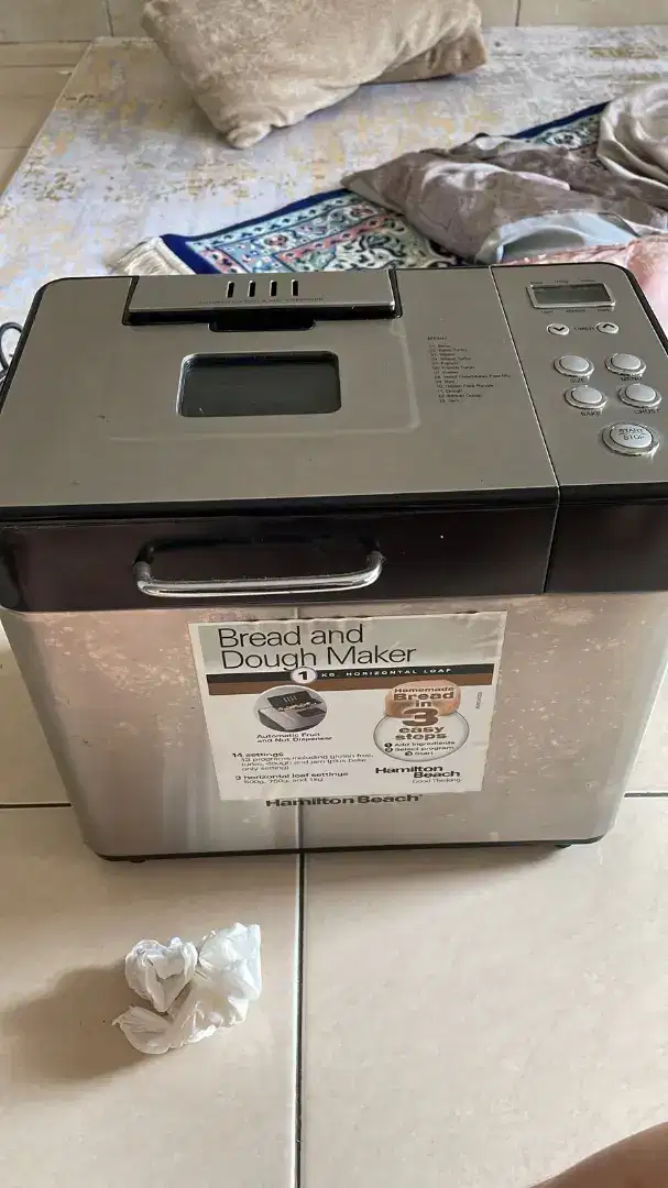 Hamilton Bread & Dough Maker alat pembuat berbagai macam roti