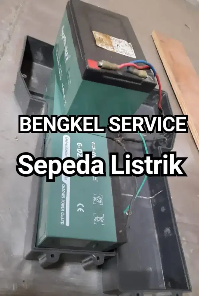 Battrei Sepeda Listrik + Perbaikan