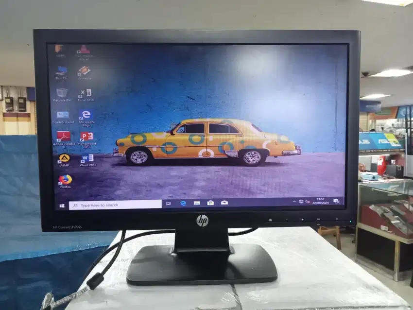 Jual LED MONITOR Hp 19inch For Komputer PC Ato CCTV Ready 7 Unit