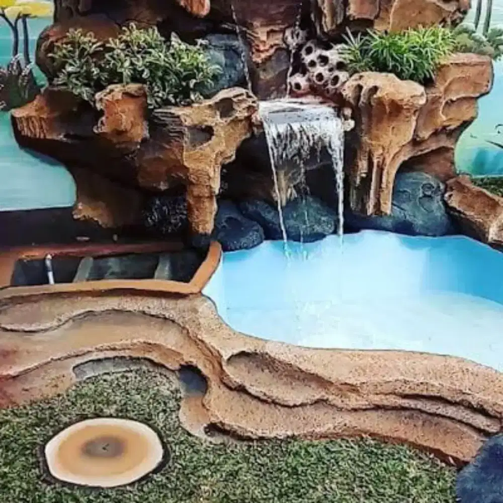 Jasa pembuatan kolam relif kolam minimalis kolam air mancur dll #8