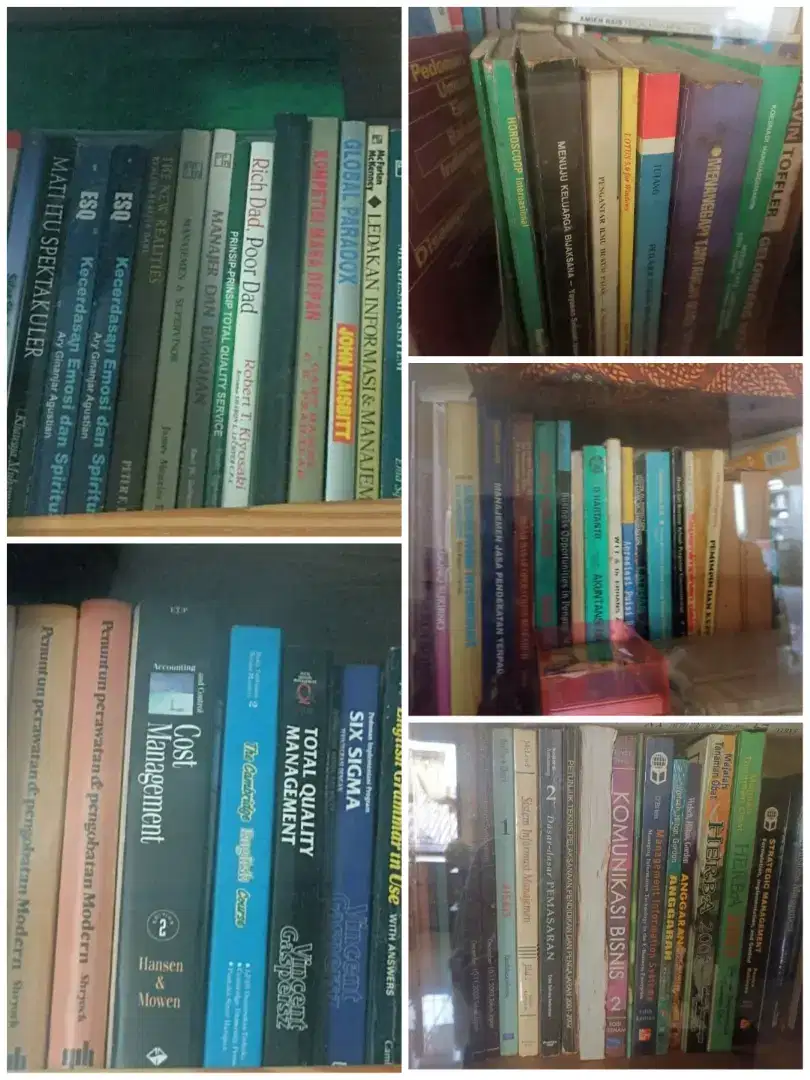 Macam macam buku preloved