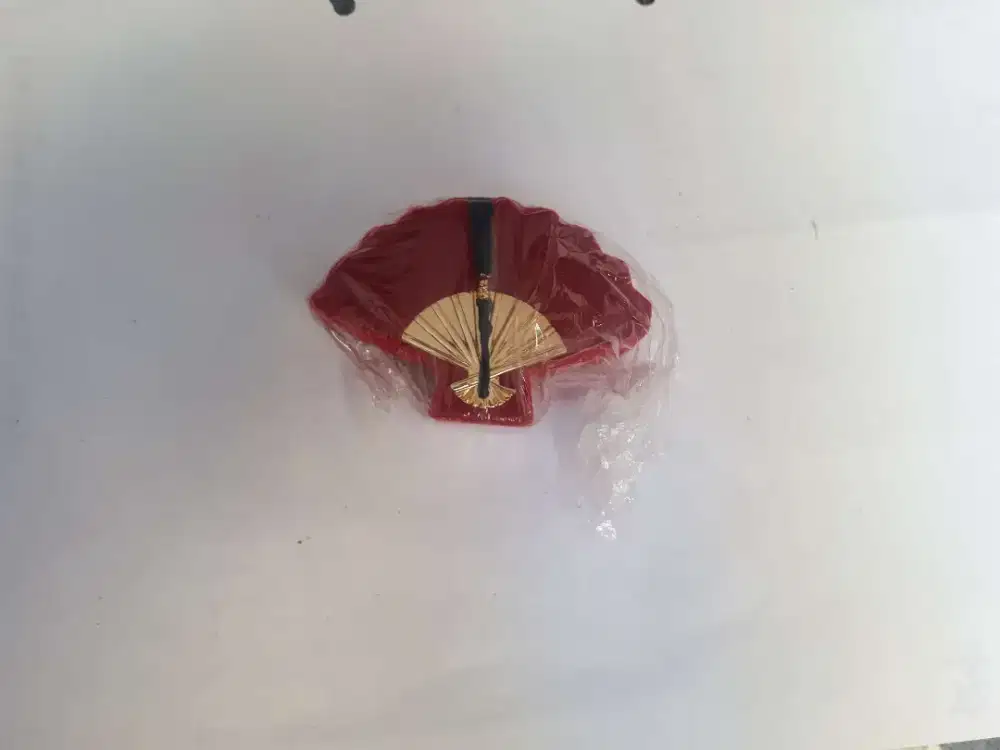 Kotak Cincin Tempat Cincin Bludru Model Kipas