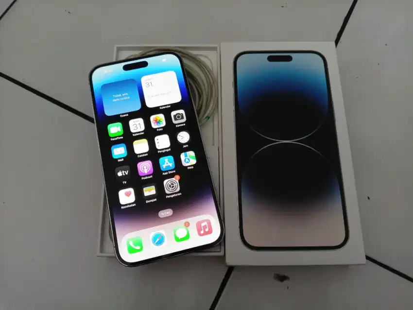 IPhone 14 pro max 128GB resmi ibox mulus