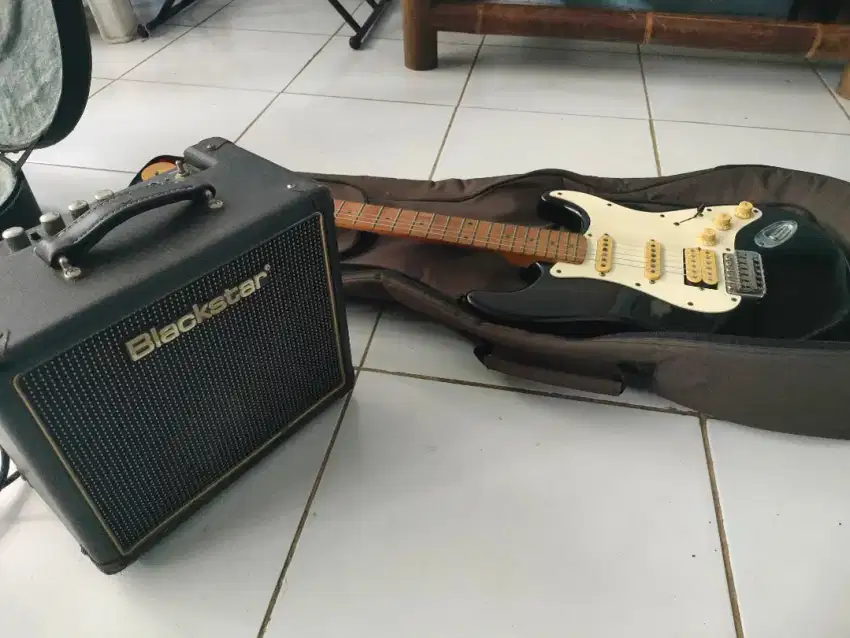 Gitar listrik Squire Strat made in Korea