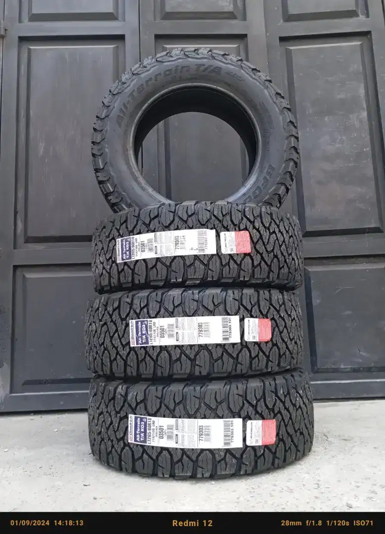 Ban bfgoodrich atko3 265 60 18