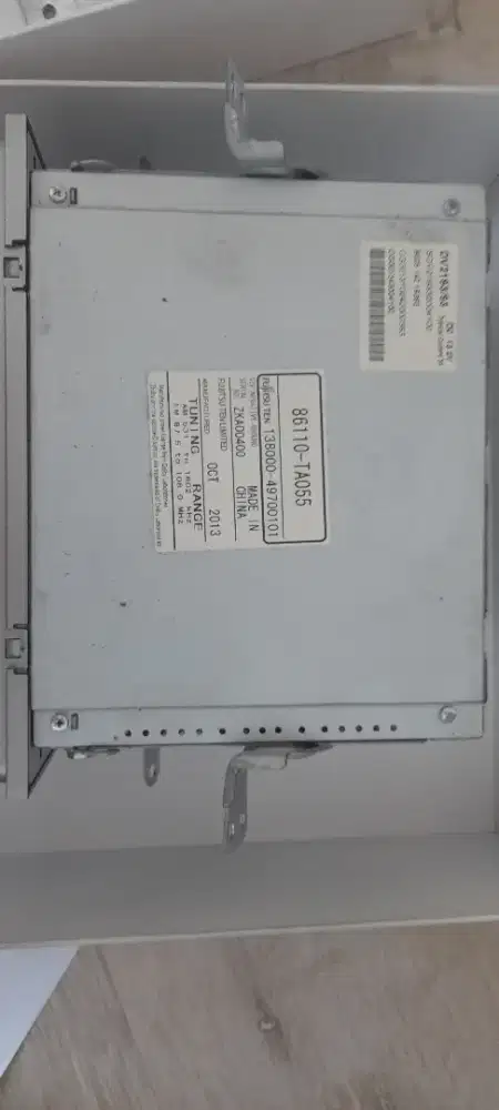 HEAD UNIT FUJITSU 2013 ORIGINAL AUDIO