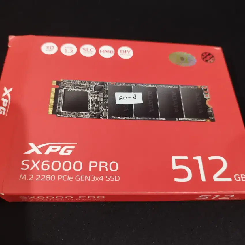 XPG SX 6000 PRO NVME 512GB