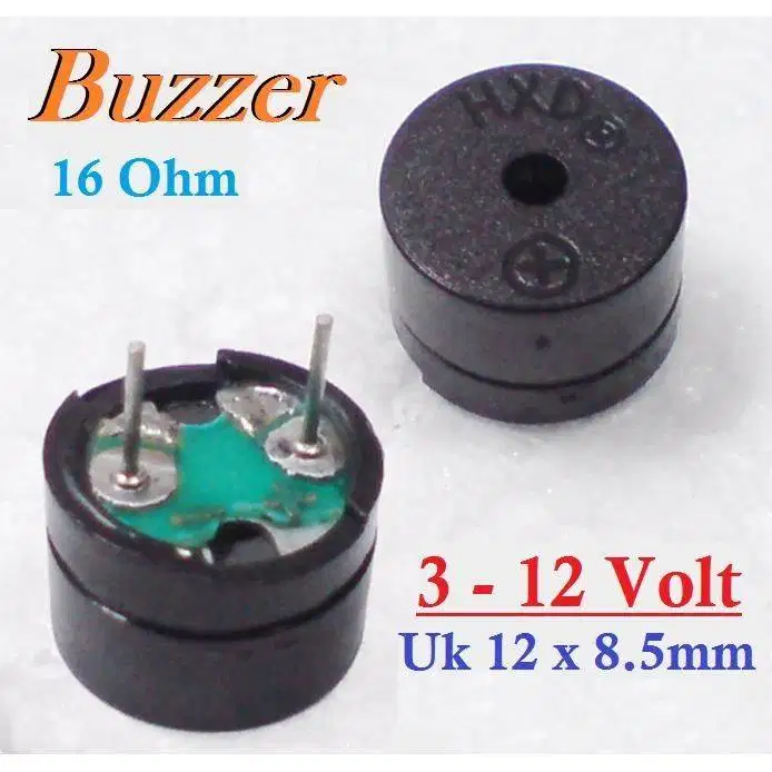 NEW Speaker Passive Buzzer 3-12v 16ohm Universal Buzer Pasif Sound