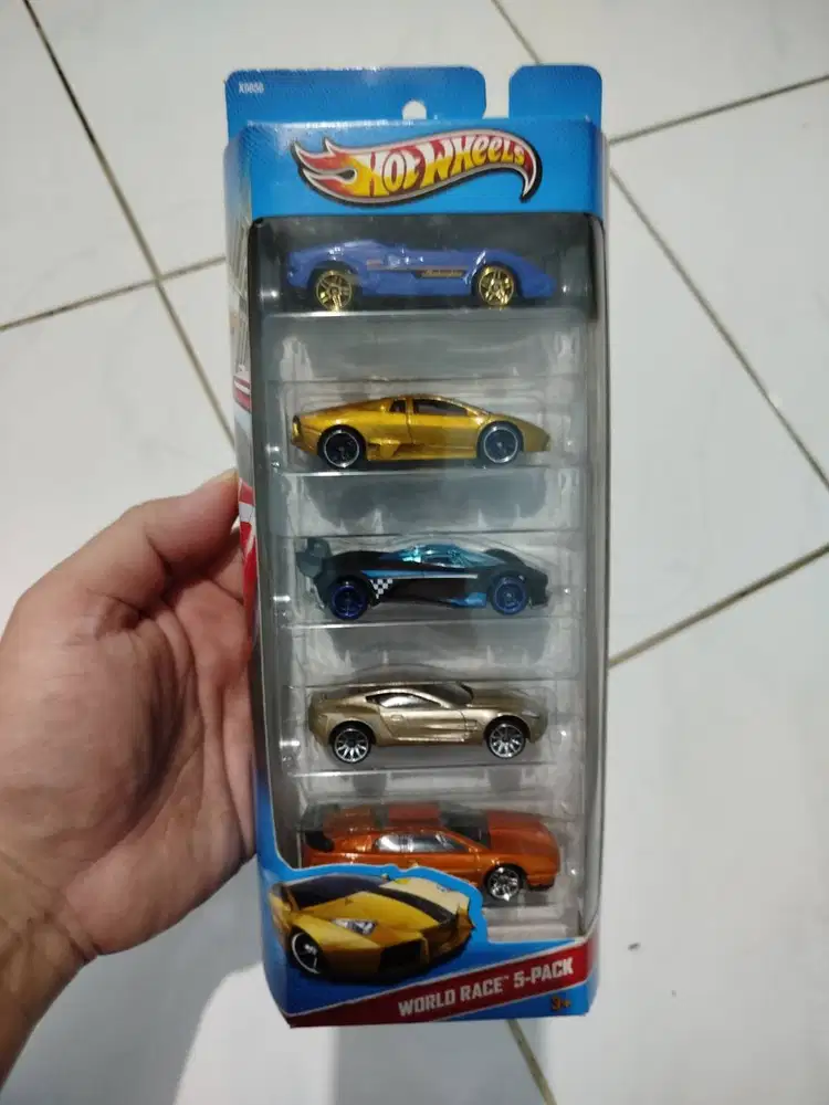 Hot Wheels World Race 5 pack - Lamborghini Mazda Furai