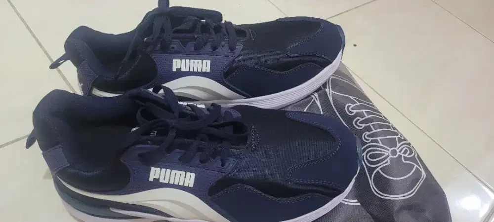 Sneakers Puma Blue Like New 99,99% 80ribu