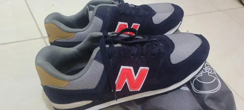 Sneakers NB Blue gray 99,99%like new murah80ribu