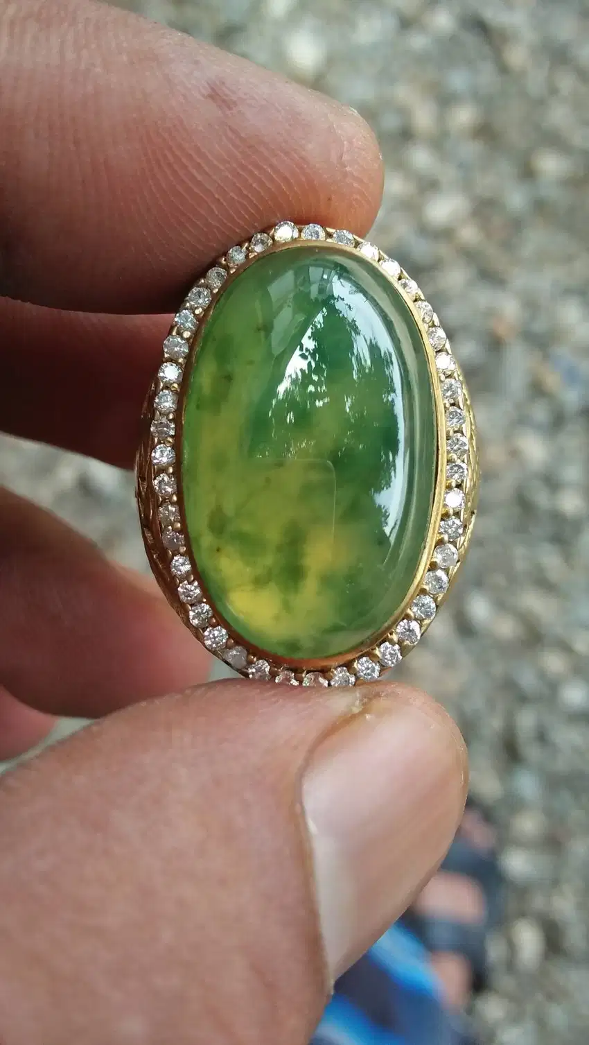 Idocrase Lumut Aceh Dim 25x15x7