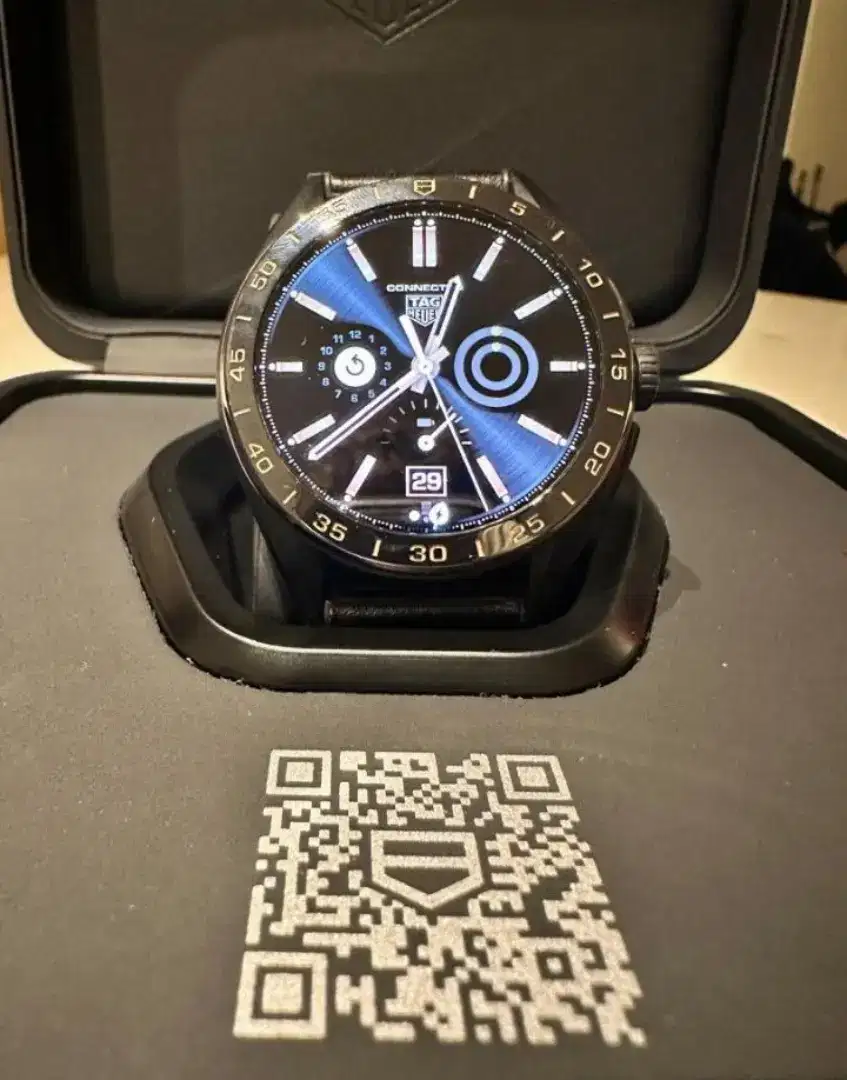 Rare Tag Heuer Connected Gen 4 Black Bright Titanium Special Edition