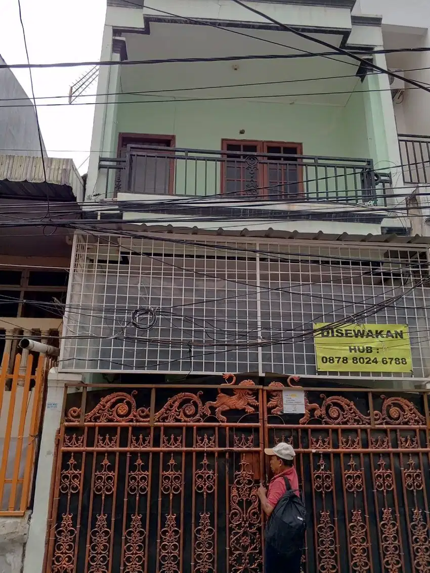 Sewa rumah tinggal siap huni di teluk gong dekat dhi , kapuk , tpi