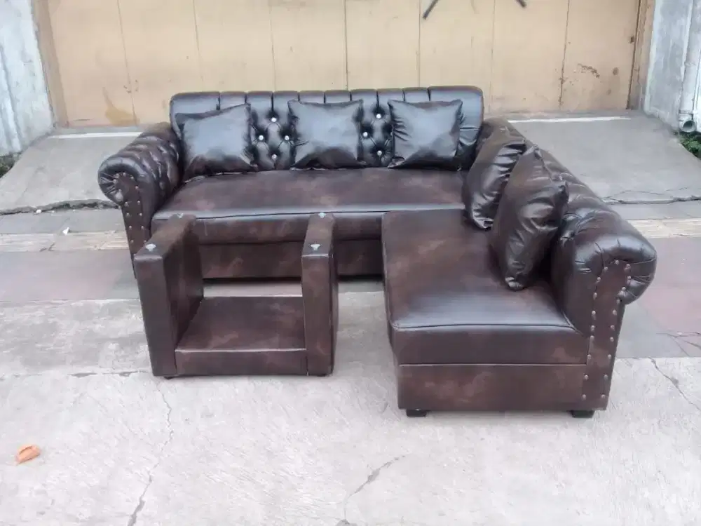 1 SET SOPA SUDUT LENGAN PUTUS