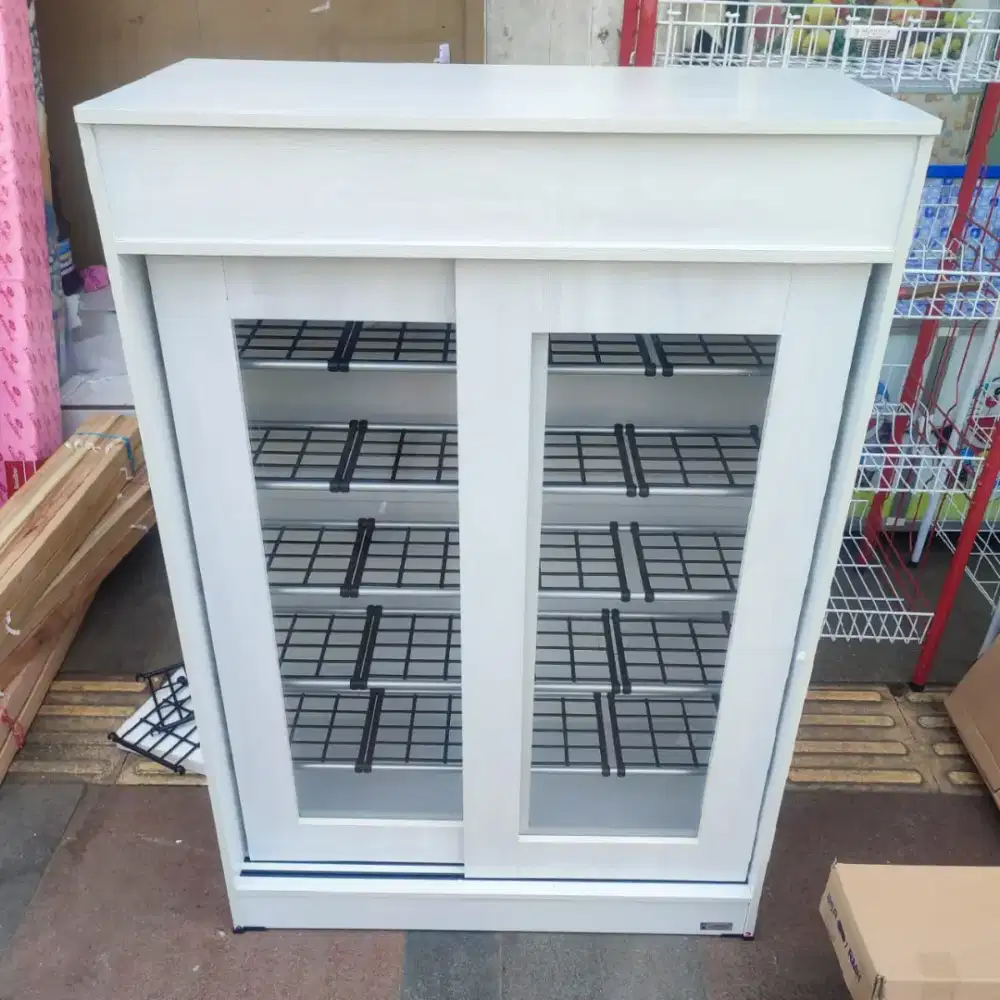 RAK SEPATU PINTU SLIDING