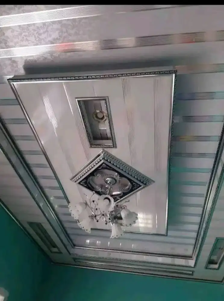 Plafon pvc terpasang murahh