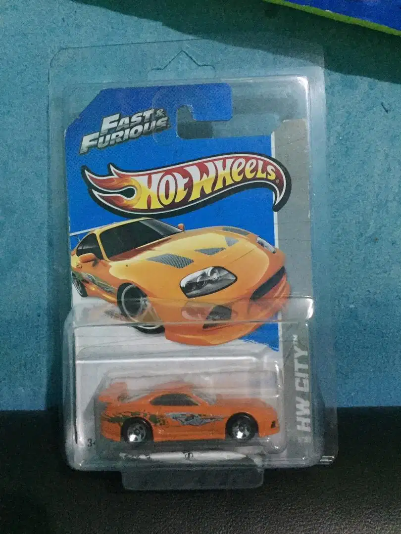 Hotwheels Supra MK4 FF Generasi Pertama Reguler Card