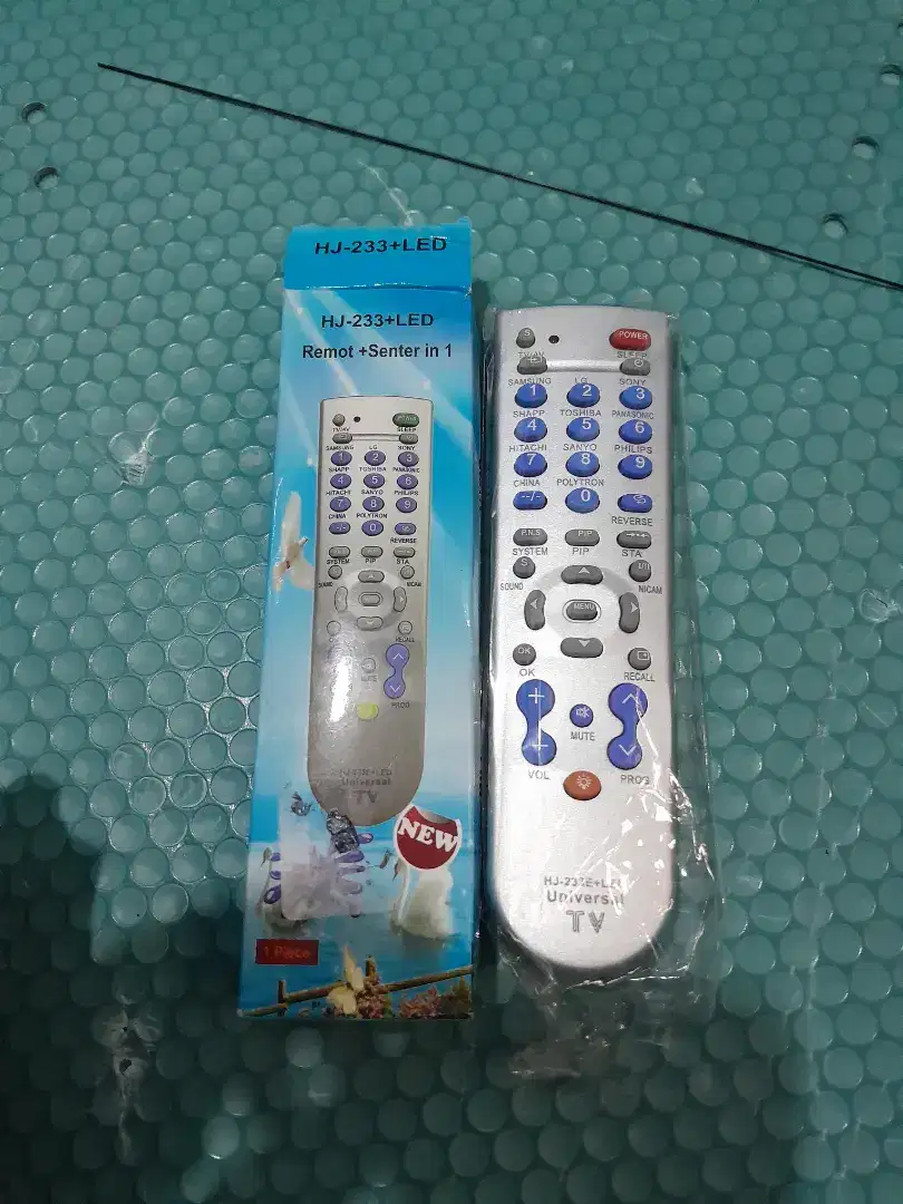 Remot universal tv led/tabung