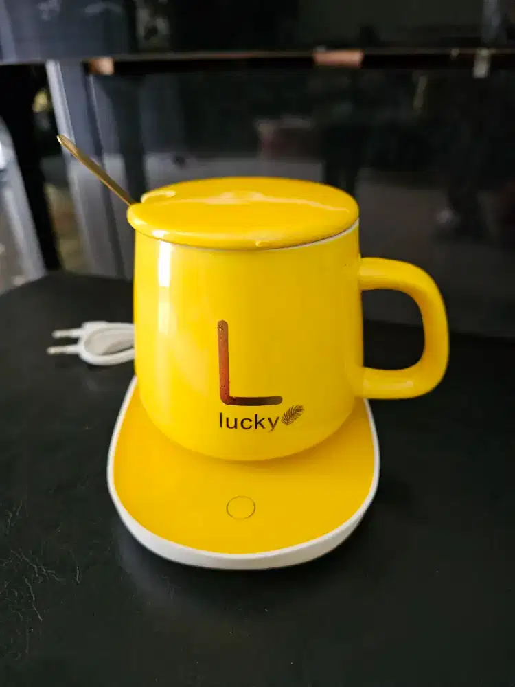 Cangkir mug kopi teh pemanas air keramik