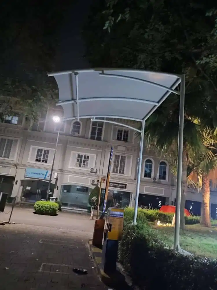 Harga Terbaru Pemasangan Atap Canopy Membrane