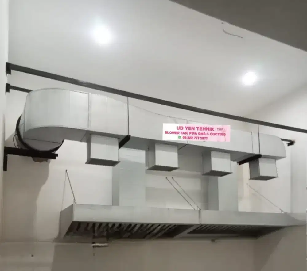 Hood restosan axial fan