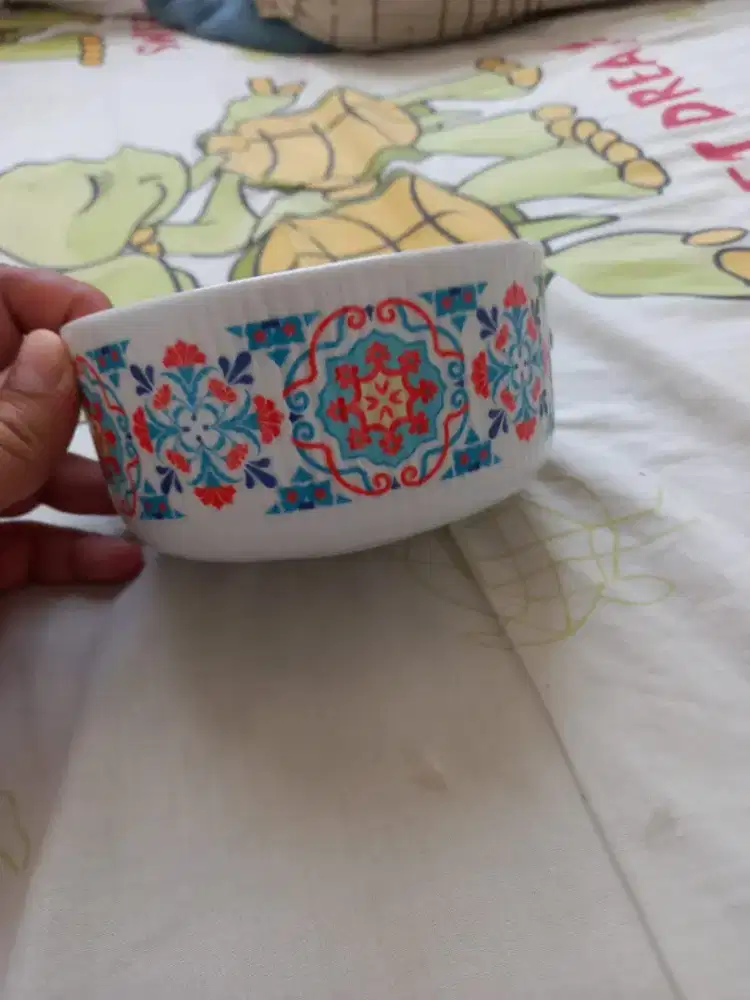 Di jual mangkok keramik. Bahan  bagus. Tebal.