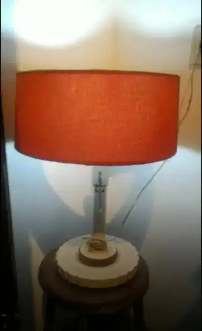 Lampu hias vintage warna salem cocok untuk kamar atau properti kafe