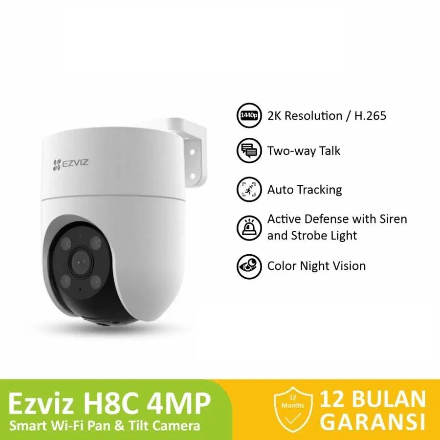 CCTV WIFI 4MP OUTDOOR  PLUS PEMASANGAN
