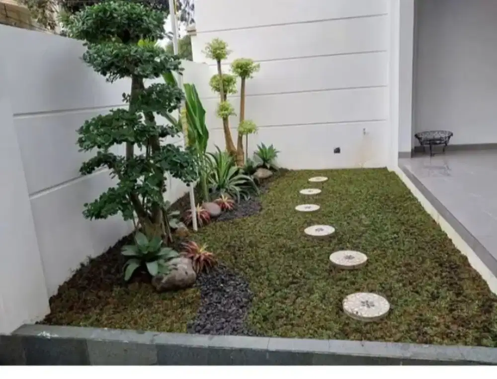 Jasa pembuatan taman kering taman bermain dll #1