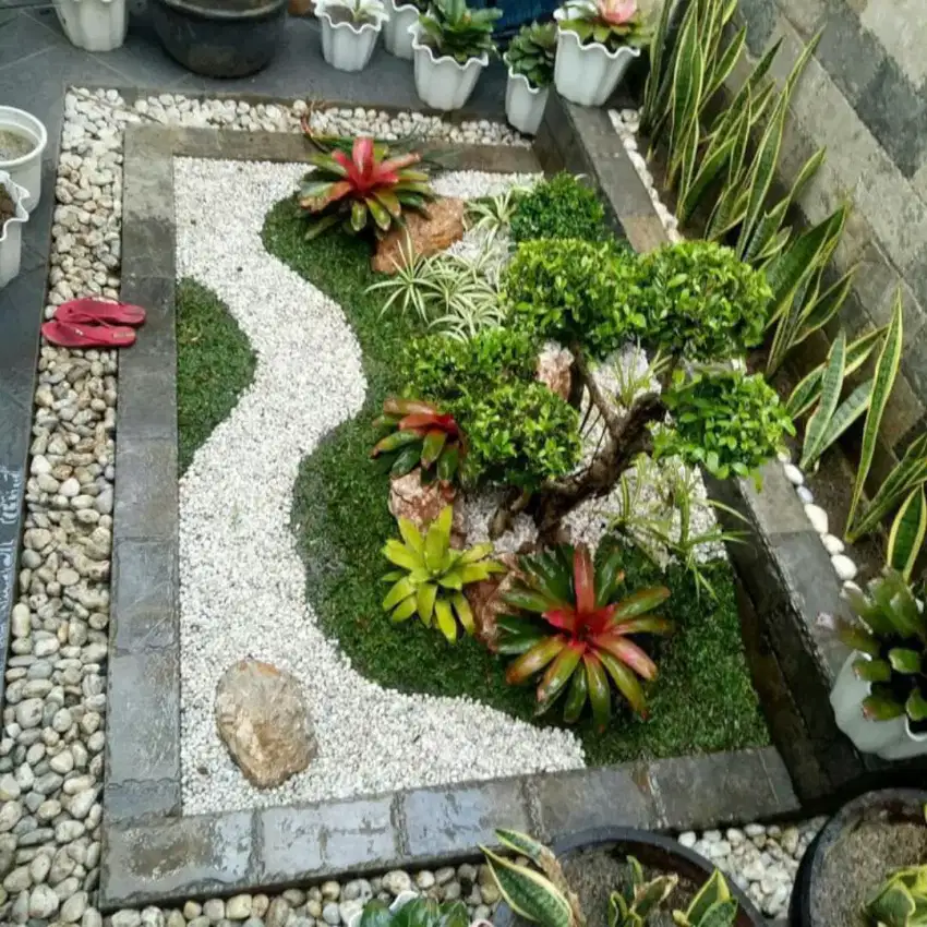 Jasa pembuatan taman kering taman proyek dll #3